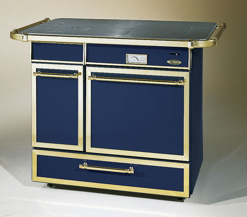 Blocco cottura a gas - CHATELAINE - GODIN export - a legna / con doppia alimentazione / in ghisa