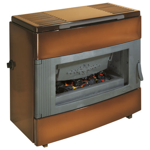 Stufa a legna - ARIEGEOIS - GODIN export - a carbonella / 5 kW...10 kW / multicombustibile