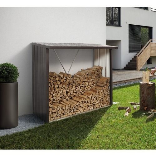 Tettoia per stoccaggio legna - WoodStock - Biohort GmbH