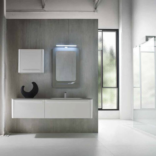 Bagno contemporaneo - AL05 - IDEAL BAGNI - di pietre / laccato