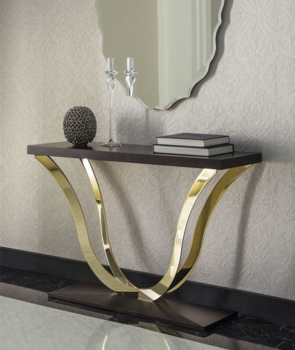 Consolle Art Deco - TESEO - Opera contemporary - in legno / in metallo / rettangolare