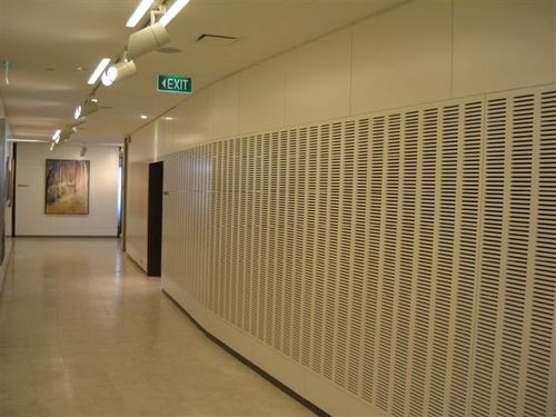 Pannello acustico a muro - MURANO: SLOTS - Sontext Pty Ltd - per soffitto / in MDF / rettangolare