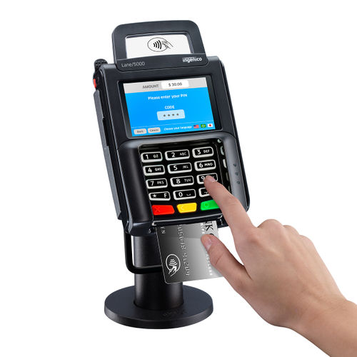 Terminale di pagamento automatico - Lane/5000 LE - Cortina Atelier - con display digitale / con touch screen / wireless