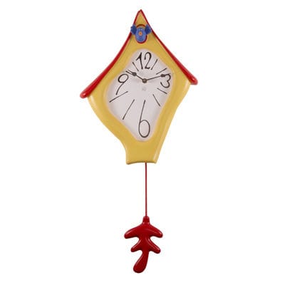 Orologio design originale - MACCHECUCU' - Antartidee snc - a muro / in resina / da interno