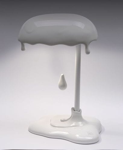 Lampada da tavolo - MAGMA - Antartidee snc - in resina / contemporanea / con cavo