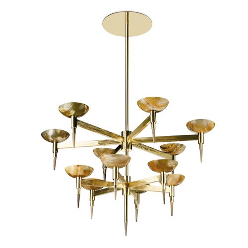 Lampadario classico - LUCREZIA - Arcahorn - in ottone / contract / a candelabro