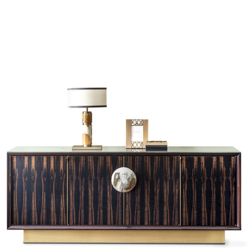 Credenza contemporanea - HELIOS - Arcahorn - in legno laccato / in ebano di macassar / con ripiano