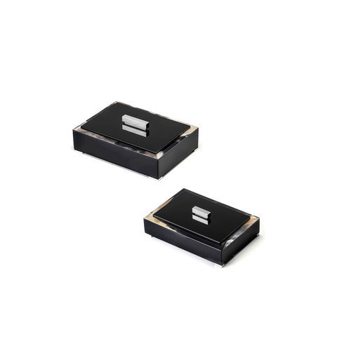 Portagioie in ottone - SELENE - Arcahorn - in legno laccato / in pelle