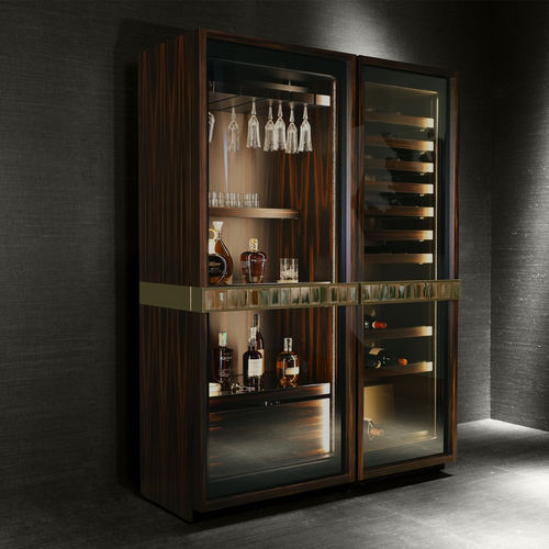 Mobile bar contract - MANHATTAN  - Arcahorn - contemporaneo / in rovere / in ebano di macassar
