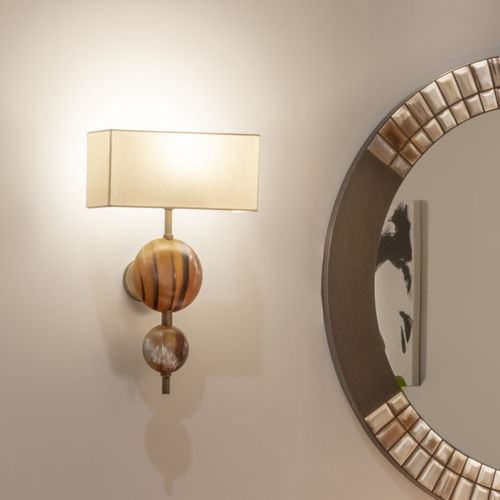 Applique contemporanea - VITTORIA - Arcahorn - da interno / in ottone / in acciaio inossidabile
