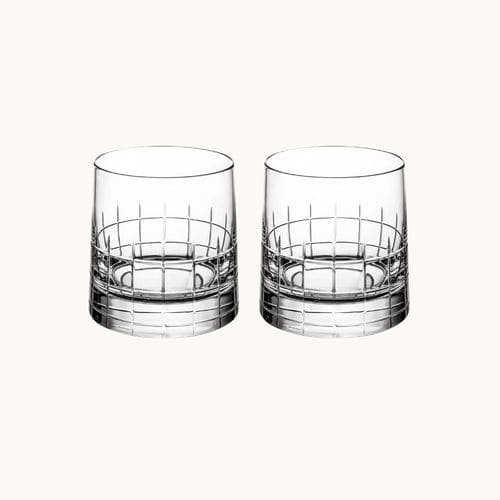 Bicchiere da Whisky - B07965021 - Argenteria Christofle srl - in vetro / in metallo argentato / per bar