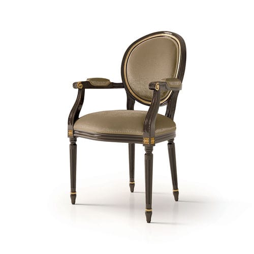 Sedia in stile - ART. 6111|6109 - CARPANESE HOME - da interno / in tessuto / in pelle