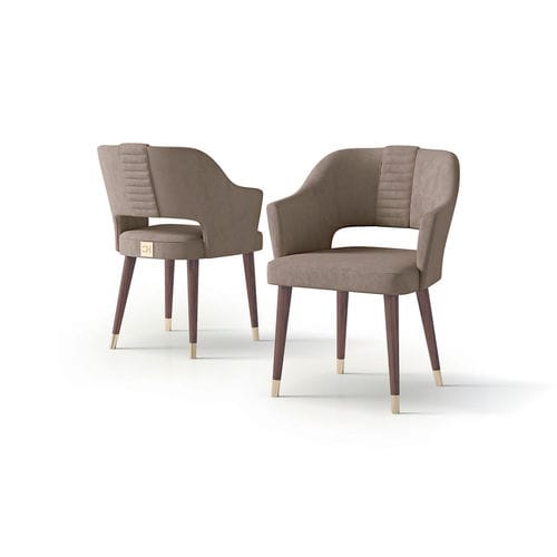 Sedia contemporanea - ART. 7909 - CARPANESE HOME - da interno / in tessuto / in pelle