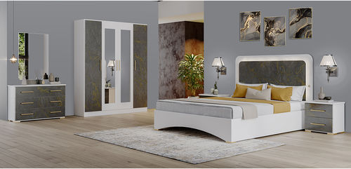 Letto matrimoniale - DALIA - Ben Company srl Industria Mobili - contemporaneo / imbottito / con testiera