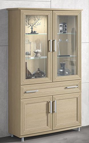 Credenza con alzata classica - SONIA - Ben Company srl Industria Mobili - in rovere