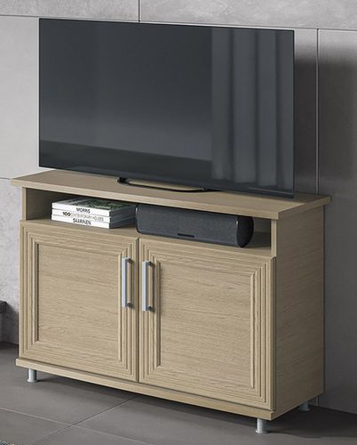 Supporto per TV da terra contemporaneo - SONIA - Ben Company srl Industria Mobili - in rovere / per uso residenziale
