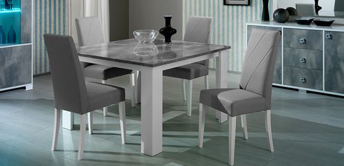 Sedia da pranzo contemporanea - STELLA  - Ben Company srl Industria Mobili - da interno / per uso residenziale / grigia
