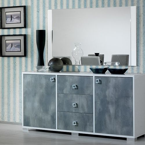 Credenza contemporanea - STELLA - Ben Company srl Industria Mobili - in cemento / grigia