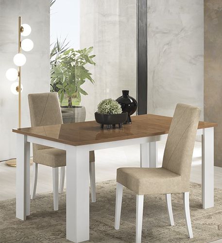 Sedia da pranzo contemporanea - STELLA - Ben Company srl Industria Mobili - da interno / in rovere bianco / per uso residenziale