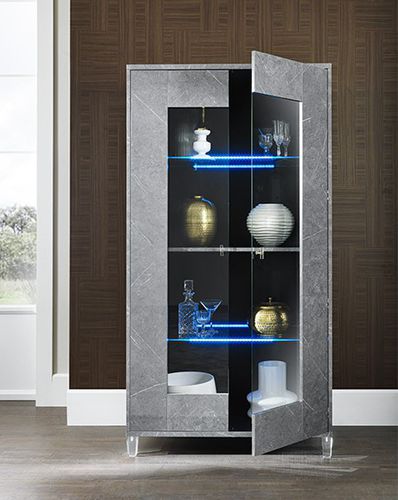 Vetrina contemporanea - VITTORIA - Ben Company srl Industria Mobili - in cemento / grigia