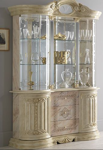Credenza con alzata in stile - BETTY - Ben Company srl Industria Mobili - in onice