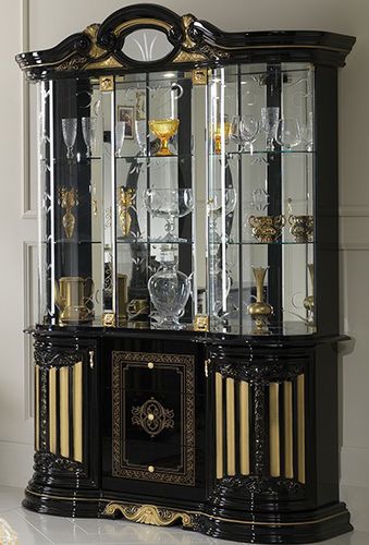 Credenza con alzata in stile - BETTY  - Ben Company srl Industria Mobili - in legno laccato