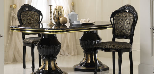 Sedia da pranzo in stile - BETTY - Ben Company srl Industria Mobili - da interno / in legno / imbottita