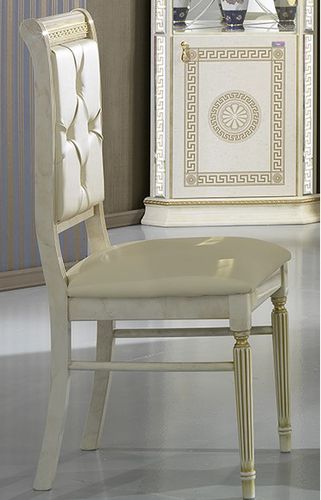 Sedia da pranzo in stile - VENUS - Ben Company srl Industria Mobili - da interno / in legno / imbottita