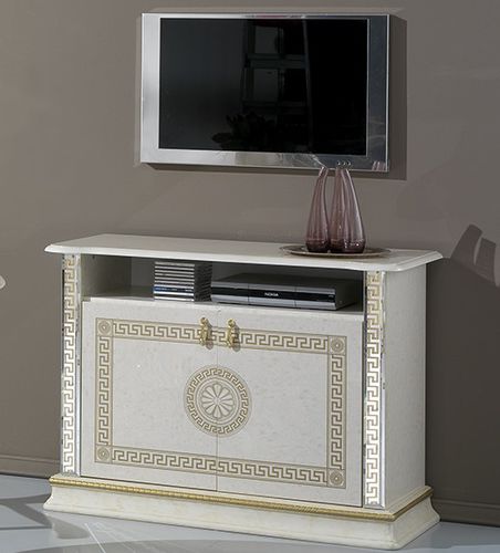 Supporto per TV da terra in stile - VENUS - Ben Company srl Industria Mobili - 2 porte / per uso residenziale