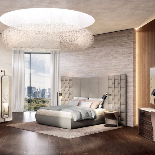 Letto matrimoniale - JUBILEE XL - Capital Collection - contemporaneo / imbottito / con testiera
