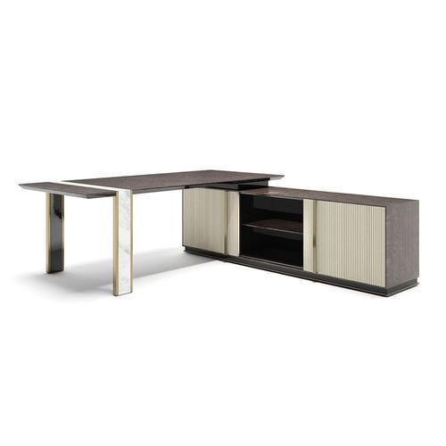 Scrivania direzionale - Lincoln XL - Capital Collection - da terra / contemporanea / in legno