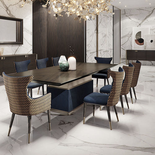 Sedia contemporanea - BEVERLY - Capital Collection - da interno / in tessuto / in pelle