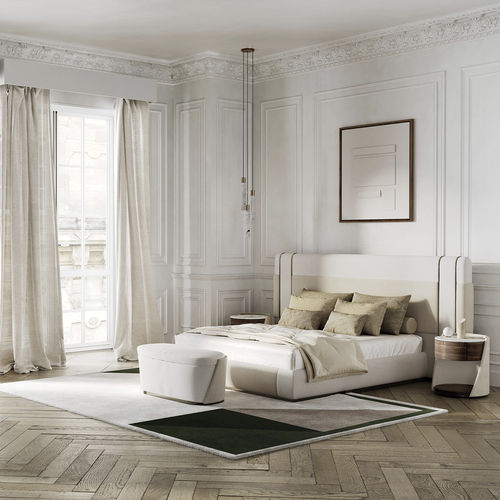 Letto matrimoniale - FREY - Capital Collection - contemporaneo / imbottito / con testiera