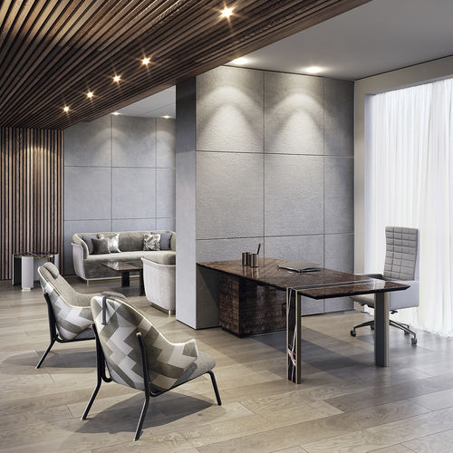 Sedia da ufficio contemporanea - EXPLORER XL - Capital Collection - da interno / in tessuto / con supporto in metallo
