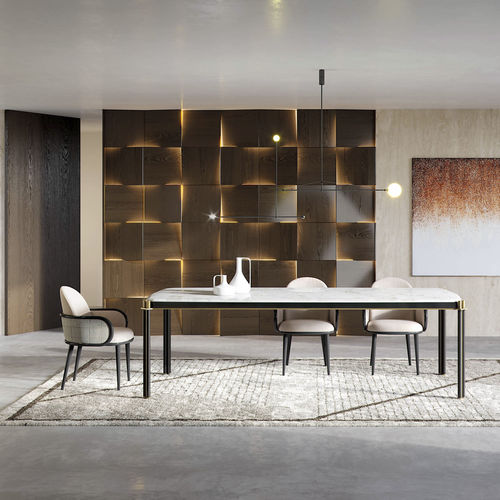 Tappeto contemporaneo - Dioniso - Capital Collection - geometrico / in seta / in lana della Nuova Zelanda