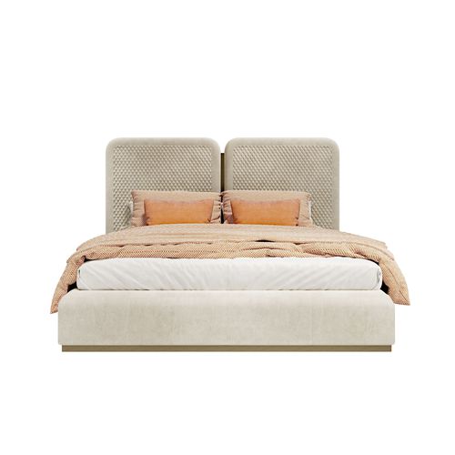 Letto matrimoniale - Orion L - Capital Collection - contemporaneo / imbottito / con testiera