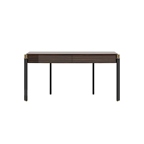 Consolle contemporanea - Mayfair - Capital Collection - in legno / in marmo / con supporto in metallo
