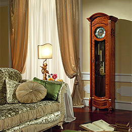 Orologio classico - PRESTIGE - Casa +39 Arte & Stile - da terra / in legno / da interno