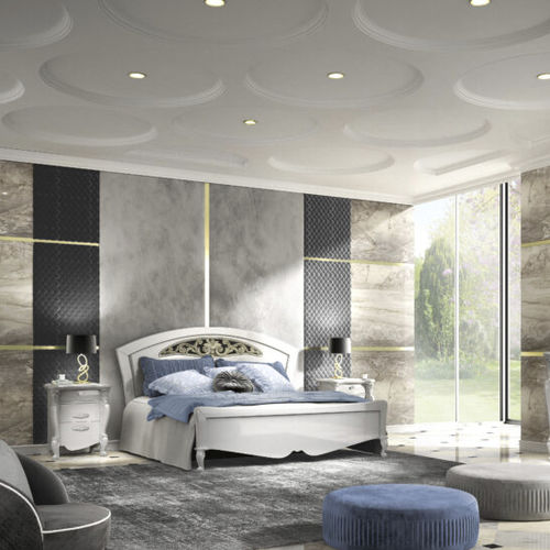 Letto matrimoniale - Smeraldo - Casa +39 Arte & Stile - classico / con testiera / in legno laccato