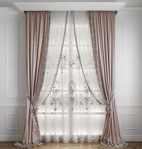 Tenda con motivi floreali - ELISABETH ALLOVER  - Chicca Orlando srl - in tessuto