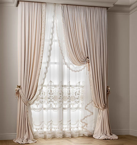 Tenda con motivi floreali - GRACE ALLOVER - Chicca Orlando srl - in velluto