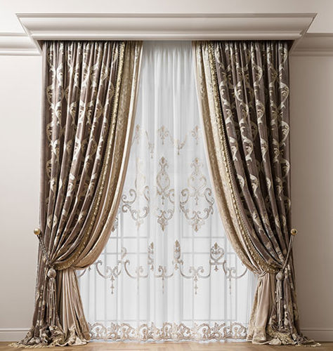 Tenda a motivi - PRESTIGE ALLOVER  - Chicca Orlando srl - in velluto