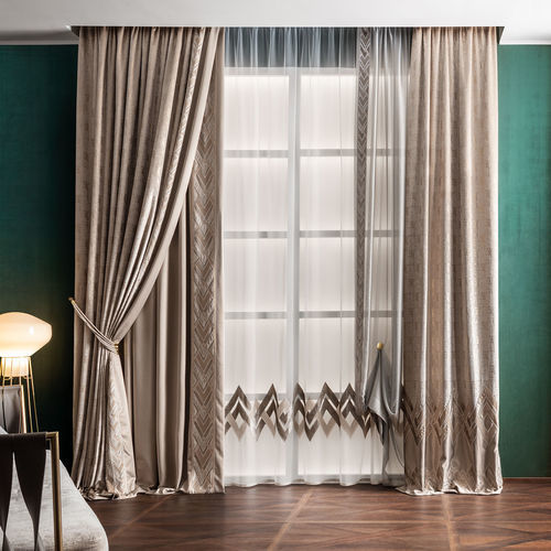 Tenda geometrica - AVENUE  - Chicca Orlando srl - in velluto / in raso