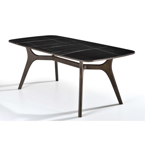 Tavolo contemporaneo - BLADE - De-code, Lattas Nik. Spyridon - in rovere / in legno massiccio / in noce