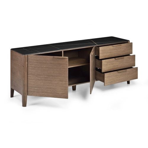 Credenza contemporanea - ALBA - De-code, Lattas Nik. Spyridon - in legno / in marmo / con cassetti