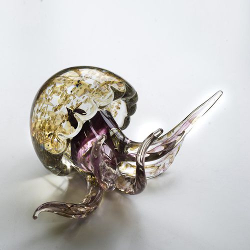 Scultura in cristallo - JELLYFISH  - Duccio di Segna srl - contract