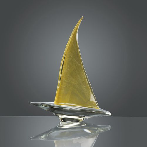 Scultura in cristallo - BOAT - Duccio di Segna srl - contract