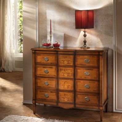 Cassettone in stile Luigi XVI - 7542 - Ebanart srl - in legno / non specificato