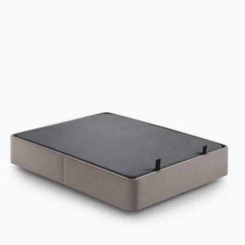 Letto matrimoniale - Iglú - Ecus Sleep, S.L.U. - contemporaneo / imbottito / con base contenitore