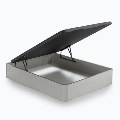 Letto matrimoniale - BIKKAT - Ecus Sleep, S.L.U. - contemporaneo / con base contenitore / in legno